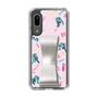 Slim Protection Case - STAND & RING RIBBON Silver［ HATSUNE MIKU - Ribbon - Instrumental - Pink ］