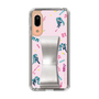 Slim Protection Case - STAND & RING RIBBON Silver［ HATSUNE MIKU - Ribbon - Instrumental - Pink ］