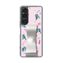 Slim Protection Case - STAND & RING RIBBON Silver［ HATSUNE MIKU - Ribbon - Instrumental - Pink ］