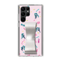 Slim Protection Case - STAND & RING RIBBON Silver［ HATSUNE MIKU - Ribbon - Instrumental - Pink ］