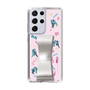 Slim Protection Case - STAND & RING RIBBON Silver［ HATSUNE MIKU - Ribbon - Instrumental - Pink ］