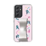 Slim Protection Case - STAND & RING RIBBON Silver［ HATSUNE MIKU - Ribbon - Instrumental - Pink ］