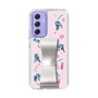 Slim Protection Case - STAND & RING RIBBON Silver［ HATSUNE MIKU - Ribbon - Instrumental - Pink ］