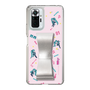 Slim Protection Case - STAND & RING RIBBON Silver［ HATSUNE MIKU - Ribbon - Instrumental - Pink ］