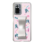 Slim Protection Case - STAND & RING RIBBON Silver［ HATSUNE MIKU - Ribbon - Instrumental - Pink ］