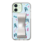 Slim Protection Case - STAND & RING RIBBON Silver［ HATSUNE MIKU - Ribbon - Instrumental - Blue ］