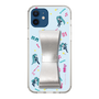 Slim Protection Case - STAND & RING RIBBON Silver［ HATSUNE MIKU - Ribbon - Instrumental - Blue ］