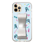 Slim Protection Case - STAND & RING RIBBON Silver［ HATSUNE MIKU - Ribbon - Instrumental - Blue ］
