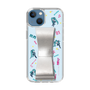 Slim Protection Case - STAND & RING RIBBON Silver［ HATSUNE MIKU - Ribbon - Instrumental - Blue ］