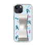 Slim Protection Case - STAND & RING RIBBON Silver［ HATSUNE MIKU - Ribbon - Instrumental - Blue ］