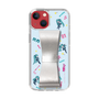 Slim Protection Case - STAND & RING RIBBON Silver［ HATSUNE MIKU - Ribbon - Instrumental - Blue ］