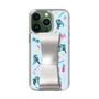 Slim Protection Case - STAND & RING RIBBON Silver［ HATSUNE MIKU - Ribbon - Instrumental - Blue ］