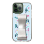 Slim Protection Case - STAND & RING RIBBON Silver［ HATSUNE MIKU - Ribbon - Instrumental - Blue ］