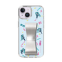 Slim Protection Case - STAND & RING RIBBON Silver［ HATSUNE MIKU - Ribbon - Instrumental - Blue ］