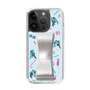 Slim Protection Case - STAND & RING RIBBON Silver［ HATSUNE MIKU - Ribbon - Instrumental - Blue ］