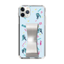Slim Protection Case - STAND & RING RIBBON Silver［ HATSUNE MIKU - Ribbon - Instrumental - Blue ］