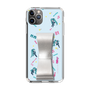 Slim Protection Case - STAND & RING RIBBON Silver［ HATSUNE MIKU - Ribbon - Instrumental - Blue ］