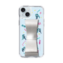 Slim Protection Case - STAND & RING RIBBON Silver［ HATSUNE MIKU - Ribbon - Instrumental - Blue ］
