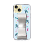 Slim Protection Case - STAND & RING RIBBON Silver［ HATSUNE MIKU - Ribbon - Instrumental - Blue ］
