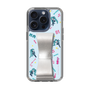 Slim Protection Case - STAND & RING RIBBON Silver［ HATSUNE MIKU - Ribbon - Instrumental - Blue ］