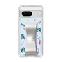 Slim Protection Case - STAND & RING RIBBON Silver［ HATSUNE MIKU - Ribbon - Instrumental - Blue ］