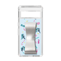 Slim Protection Case - STAND & RING RIBBON Silver［ HATSUNE MIKU - Ribbon - Instrumental - Blue ］