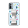 Slim Protection Case - STAND & RING RIBBON Silver［ HATSUNE MIKU - Ribbon - Instrumental - Blue ］
