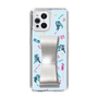 Slim Protection Case - STAND & RING RIBBON Silver［ HATSUNE MIKU - Ribbon - Instrumental - Blue ］