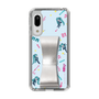 Slim Protection Case - STAND & RING RIBBON Silver［ HATSUNE MIKU - Ribbon - Instrumental - Blue ］