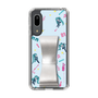 Slim Protection Case - STAND & RING RIBBON Silver［ HATSUNE MIKU - Ribbon - Instrumental - Blue ］