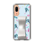 Slim Protection Case - STAND & RING RIBBON Silver［ HATSUNE MIKU - Ribbon - Instrumental - Blue ］