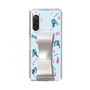 Slim Protection Case - STAND & RING RIBBON Silver［ HATSUNE MIKU - Ribbon - Instrumental - Blue ］