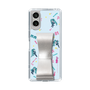 Slim Protection Case - STAND & RING RIBBON Silver［ HATSUNE MIKU - Ribbon - Instrumental - Blue ］