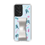 Slim Protection Case - STAND & RING RIBBON Silver［ HATSUNE MIKU - Ribbon - Instrumental - Blue ］