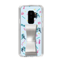 Slim Protection Case - STAND & RING RIBBON Silver［ HATSUNE MIKU - Ribbon - Instrumental - Blue ］