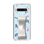 Slim Protection Case - STAND & RING RIBBON Silver［ HATSUNE MIKU - Ribbon - Instrumental - Blue ］