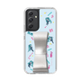 Slim Protection Case - STAND & RING RIBBON Silver［ HATSUNE MIKU - Ribbon - Instrumental - Blue ］