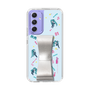 Slim Protection Case - STAND & RING RIBBON Silver［ HATSUNE MIKU - Ribbon - Instrumental - Blue ］