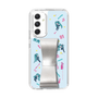 Slim Protection Case - STAND & RING RIBBON Silver［ HATSUNE MIKU - Ribbon - Instrumental - Blue ］
