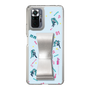 Slim Protection Case - STAND & RING RIBBON Silver［ HATSUNE MIKU - Ribbon - Instrumental - Blue ］