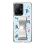 Slim Protection Case - STAND & RING RIBBON Silver［ HATSUNE MIKU - Ribbon - Instrumental - Blue ］