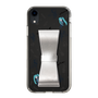 Slim Protection Case - STAND & RING RIBBON Silver［ HATSUNE MIKU - Ribbon - Instrumental - Monochrome ］