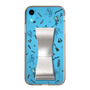 Slim Protection Case - STAND & RING RIBBON Silver［ HATSUNE MIKU - Ribbon - Instrumental - Monochrome ］