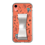Slim Protection Case - STAND & RING RIBBON Silver［ HATSUNE MIKU - Ribbon - Instrumental - Monochrome ］