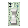 Slim Protection Case - STAND & RING RIBBON Silver［ HATSUNE MIKU - Ribbon - Instrumental - Monochrome ］