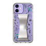 Slim Protection Case - STAND & RING RIBBON Silver［ HATSUNE MIKU - Ribbon - Instrumental - Monochrome ］