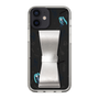 Slim Protection Case - STAND & RING RIBBON Silver［ HATSUNE MIKU - Ribbon - Instrumental - Monochrome ］