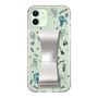 Slim Protection Case - STAND & RING RIBBON Silver［ HATSUNE MIKU - Ribbon - Instrumental - Monochrome ］