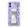 Slim Protection Case - STAND & RING RIBBON Silver［ HATSUNE MIKU - Ribbon - Instrumental - Monochrome ］