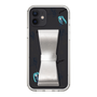 Slim Protection Case - STAND & RING RIBBON Silver［ HATSUNE MIKU - Ribbon - Instrumental - Monochrome ］